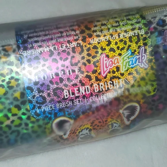 NEW Morphe x Lisa Frank Blend Bright Brush Set - Picture 6 of 9